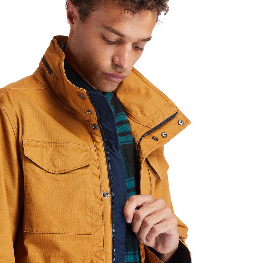 Jaqueta Masculino - Timberland Crocker Mountain M65 - MZBPC8603 - Marrom